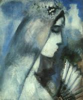 Chagall, Marc - Bride with a Fan